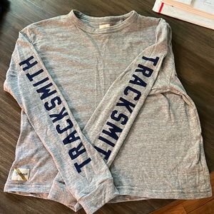 Tracksmith long sleeve grey boy